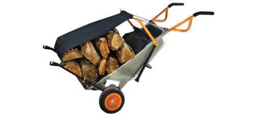 WORX WA0232 Firewood Carrier For WORX Multi-Function Wheelbarrow Aerocart - 1