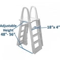 thumbnail image 3 of Aqua Select Flip-Up A-Frame Ladder for Above Ground Swimming Pools, 3 of 7