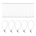 thumbnail image 1 of KAKOWELY Plastic Tag Fastener Bulk Clothes Tags 2Bags 13.5X0.5X0.5in for Home Use Retail Store, 1 of 8