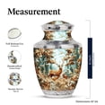 thumbnail image 2 of KARYLIZ Deer Decorative Urn for Human Ashes - Funeral Urn for Adult Ashes Men - 10 Inch - Cremation Funeral Urns - Cremation for Ashes for Mom - Cremation for Mom Funeral Urns Adult Man, 2 of 2