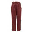 thumbnail image 3 of TRUBKH Corduroy Pants Women Wide Leg Sweat Pants Jogger Pants Baggy Corduroy Pants Women Fall Bottoms for Women Cargo Pants Cute Pants for Women Red Xl, 3 of 4