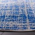 thumbnail image 3 of Safavieh Adirondack Kiersten Abstract Area Rug, Blue/Silver, 4' x 4' Round, 3 of 9