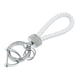 thumbnail image 1 of Coche Llavero Cadena Llaveros Soporte para Hombre Costoso Llavero Anillos Juego Blanco, 1 of 1