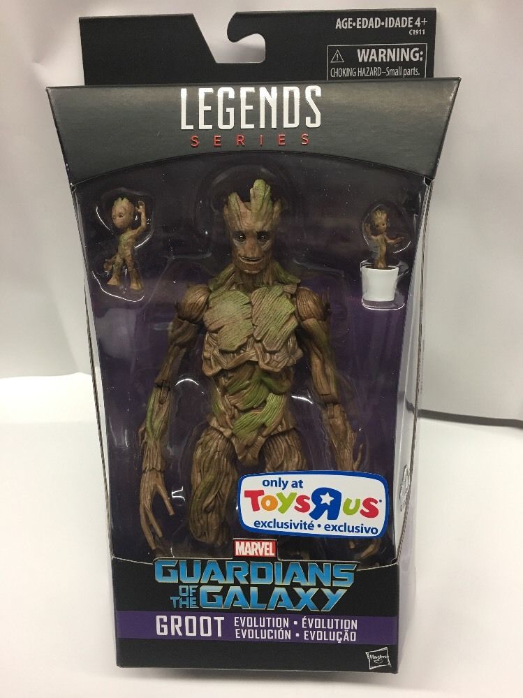 Marvel Legends Groot Evolution 6 Inch Figure Guardians of The Galaxy Hasbro 2020 for sale online