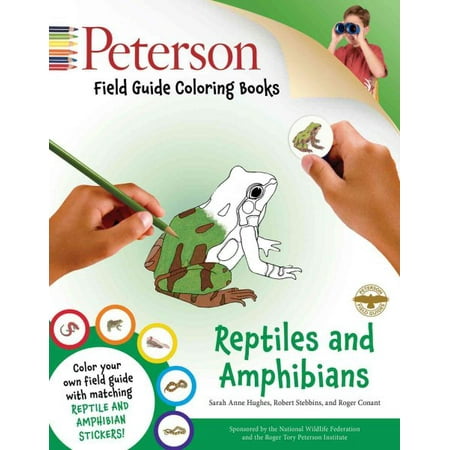 Peterson Field Guide Coloring Books Reptiles And