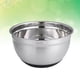 thumbnail image 4 of Cuenco de acero inoxidable para mascotas, comedero de viaje para gatos y perros, ideal para beber al aire libre, con base de silicona, color aleatorio (plateado), 4 of 7