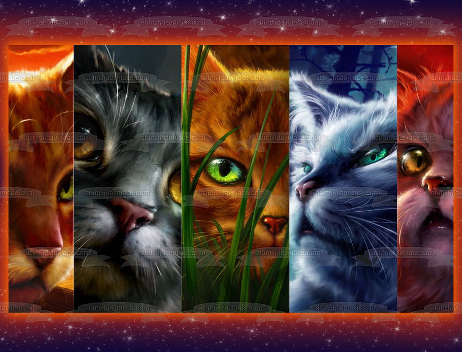 Warrior Cats Inner Glow Firestar Jayfeather Tigerstar Graystripe