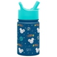 thumbnail image 2 of Simple Modern 10oz Disney Summit Kids Water Bottle Thermos with Straw Lid - Dishwasher Safe Vacuum Insulated Double Wall Tumbler Travel Cup 18/8 Stainless Steel - Disney: Mickey Space, 2 of 7