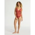 thumbnail image 3 of Time and Tru Women’s and Women’s Plus V Neck Tankini Top, Sizes XS-2X, 3 of 6