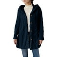 thumbnail image 3 of Pyhlmscde Women's Lightweight Quilted Jacket Casual Winter Open Front Button Down Puffer Coat Outwear Cardigan, Womens Tops, Fall Coats, Cardigan Sweaters for Women, 3 of 6
