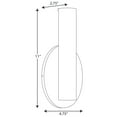 thumbnail image 2 of Progress Lighting Parallel 1-Light LED Wall Sconce, Satin Brass, Opal Glass Shade, 2 of 2