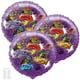 thumbnail image 1 of 3 globos de aluminio únicos para decoración de fiesta con forma de tortuga ninja, 45 cm, 1 of 5