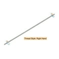 thumbnail image 3 of 25pcs 8/32 Inch Threaded Rods with Hex Nuts and Washers 18 Inch Rod, Silver, 3 of 6