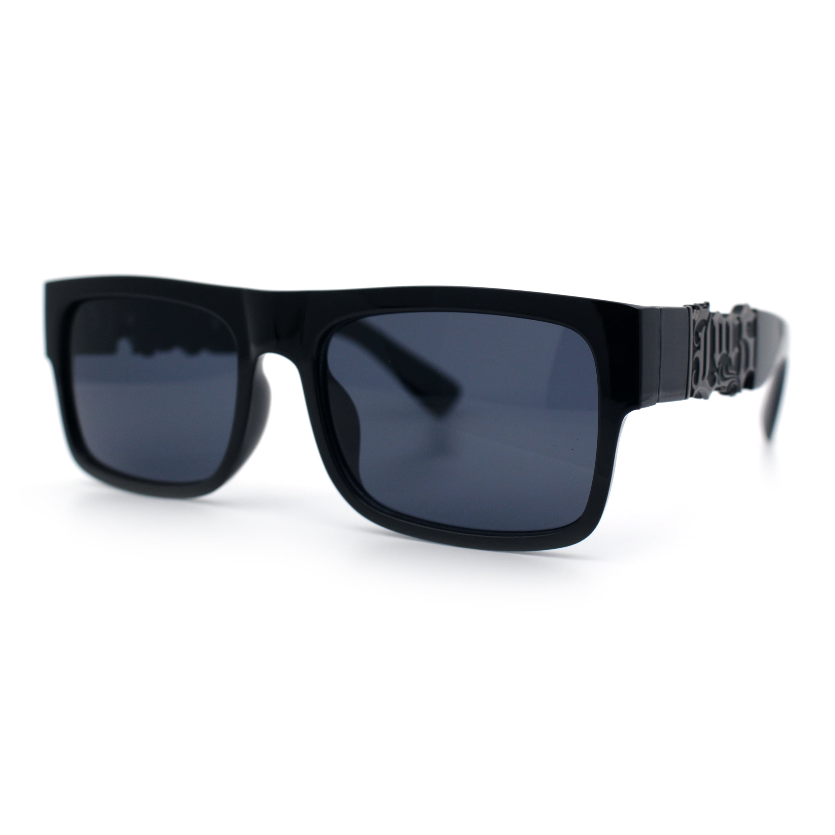 Hard Core Shades Classic Gangsta Locs Sunglasses (Black
