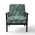 thumbnail image 4 of Designart « Symphonie de Feuilles du Littoral I » Fauteuil d'Appoint Tropical Vert Rembourré - Fauteuil Tropical pour Salon, 4 of 7