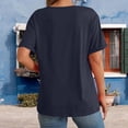 thumbnail image 6 of Ichuanyi Women Happy Easter T Shirt Cute Easter Bunny Graphic Tee Easter Day Casual Tops Round Neck Short Sleeve T-Shirt, 6 of 6