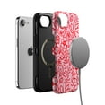 thumbnail image 4 of Casely iPhone 16e Case | Blush Garden | Floral Doodle | Compatible with MagSafe | Bold Protective Design, 4 of 9