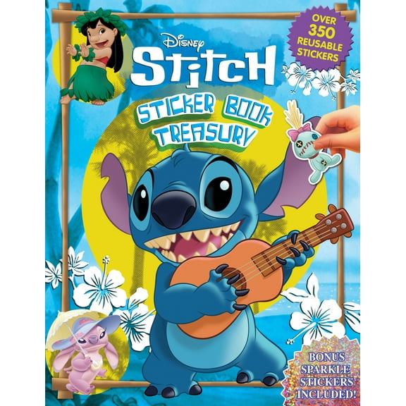 Sticker Book Treasury Disney Stitch Sticker Book Treasury, (Hardcover)