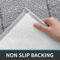 thumbnail image 4 of Alfombra de baño antideslizante, alfombra de baño de microfibra suave, absorbente de agua, lavable a máquina, alfombra de ducha extra gruesa para baño., 4 of 5