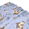 thumbnail image 3 of Yayeee Shower Curtain with Hooks 72"x72" Waterproof Fabric Bathroom Hanging Decor, Cartoon Otters Pattern, 3 of 5