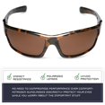 thumbnail image 3 of Gafas Deportivas Nitrogen Polarizadas Envolventes con Protección UV400, 3 of 6