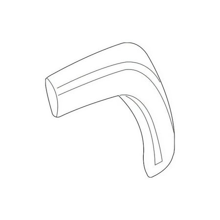 Genuine OE Mopar Wheel Flare - 5JH73BDLAE Fits select: 2005 JEEP LIBERTY SPORT