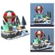 thumbnail image 3 of Inteprter Adornos navideños caprichosos, globo aerostático, artesanía en miniatura navideña, cabaña interior Kits de decoración para fiestas madre e hija 7.08 × 4.92 × 7.08 pulgadas, 3 of 6