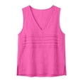 thumbnail image 3 of WEIWEN Spaghetti Strap Tank Top for Women Crewneck Ribbed Camisole Shirts Summer Casual Basic Sleeveless Tank Tops RD1, M, 3 of 5