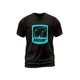 thumbnail image 2 of Bear Archery Hunting Bows Aqua Logo Hunter Men's Black T-Shirt, 2 of 7