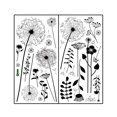 thumbnail image 1 of facefd 2X Wall Sticker Exquisite Household Accessories Multipurpose Art Poster Walls Decal Self-adhesive Flower Pattern, 1 of 6