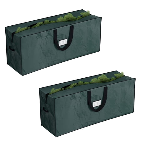 Elf Stor Set of 2 Christmas Tree Storage Bags for 7.5 FT Artificial Trees