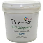 ECO Elegance InkJet Print Embellishing Gel, 5 Gallon, Clear