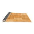 thumbnail image 2 of Ahgly Company Indoor Rectangle Checkered Orange Modern Area Rugs, 2' x 4', 2 of 4