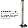 thumbnail image 5 of Viper Sinister 95% Tungsten Professional Steel Tip Dart Set, 24 Grams, 5 of 10