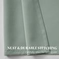 thumbnail image 6 of TOPICK Green Room Darkening Curtains for Bedroom Thermal Insulated Drapes for Living Room Home Office Rod Pocket Curtains Set of 2 Panels Each 30"W x 63"L, 6 of 10