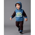 thumbnail image 5 of Disney Pixar Toy Story Boys’ Lenticular Hoodie and Jogger Set, 2-Piece Outfit (Blue, 7/8), 5 of 5