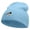 Lt Blue, variant on Venezuela Bird Embroidered 8 Inch Short Beanie - Lt Blue OSFM