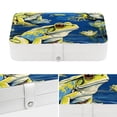 thumbnail image 4 of Frog PU Leather Jewelry Box Display Case with Removable Compartment and Bracelet Holder - Portable Storage Container, 4 of 6