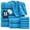BLue, variant on 12pcs Bath Towels Set, Soft Absorbent Cotton Bathroom Towel Set with Bath Towels Hand Towels And Washcloths, Quick Dry Shower Towels for Family Hotel Spa Gym