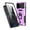 Purple, variant on iPhone 13 Pro Case with Slide Camera Cover & Kickstand, TECHCIRCLE Rugged Military Grade Protective Cover Ring Stand Magnetic Case for iPhone 13 Pro 6.1 inch 2021, Skyblue