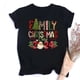 thumbnail image 4 of Conjunto de día de Navidad Equipo familiar de Navidad 2024 Conjuntos a juego con estampado Camisetas familiares de manga corta Conjunto de camisa Ropa informal de vacaciones, 4 of 5