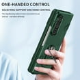 thumbnail image 7 of for Samsung Galaxy Z Fold 7 Case [Heavy Duty Protective][360°Ring Magnetic Kickstand] Rugged Hard PC Shockproof Military Grade Phone Cover For Samsung Galaxy Z Fold 7,Green, 7 of 7