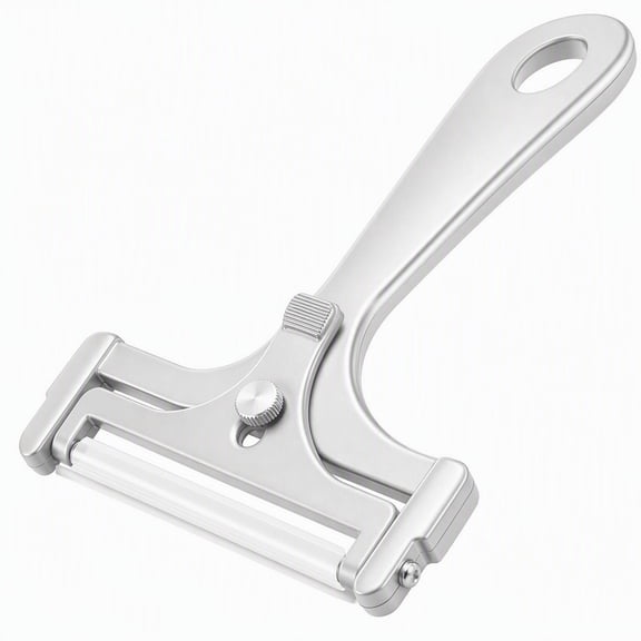 Stcellnmex Handheld Stainless Steel Cheese Slicer Wire-Cutter Adjustable Thickness