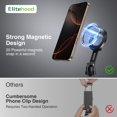 thumbnail image 3 of Soporte de trípode para teléfono Elitehood magnético plegable para iPhone, 3 of 8