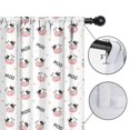 thumbnail image 4 of Blackout Kids Curtains,White Cow Moo Colorful Pattern Childrens Insulated Curtains Set Of 2,Bedroom Essentials,Toddler Room Decor 42x63in(106x160cm), 4 of 5