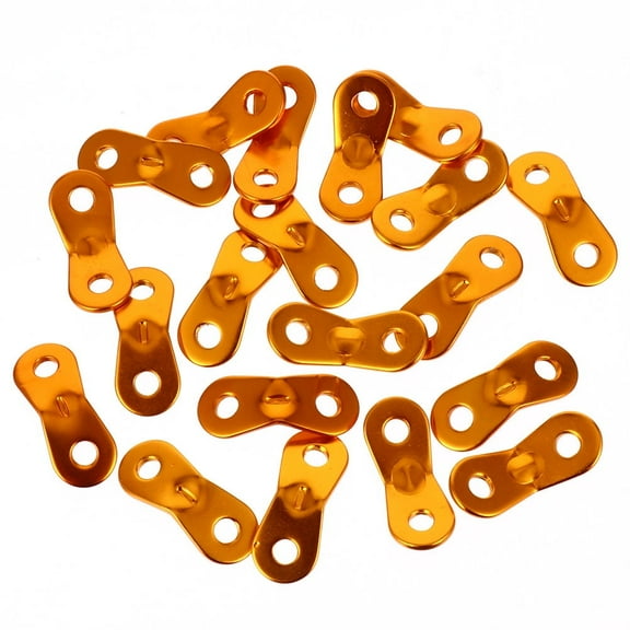 COMPUKAS 30-Pack Aluminum Alloy Truck Rope Tensioners for Secure Rope Length Adjustment and Heavy-Duty Use