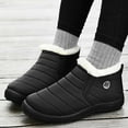 thumbnail image 2 of Xiaoxatg Women's Boots High Top Lined Warm Insulated Comfortable Boots for Cold Weather 7 Black, 2 of 6