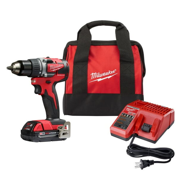 CONJUNTO TALADRO PERCUTOR COMPACTO SIN ESCOBILLAS M18™ M18 CBLPD-0X Y LLAVE DE IMPACTO DE PAR