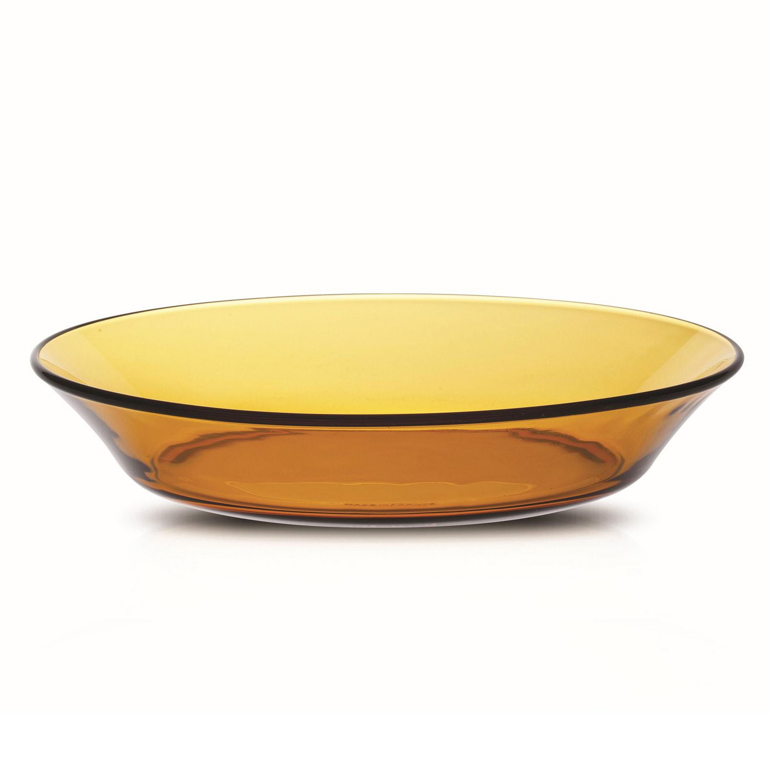 Duralex Lys Amber Deep Plate 19cm, Set of 6