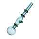 thumbnail image 1 of Soporte transparente para pipa de fumar tabaco Quemador de aceite Tubo de vidrio Cristalería TFixol Soporte de vidrio para cachimba, 1 of 7